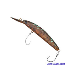 Воблер Daiwa Presso Double Clutch 60F1 цвет Yadoku Brown